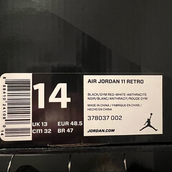 🆕Air Jordan 11 Retro MEN US 14 - Picture 2 of 9